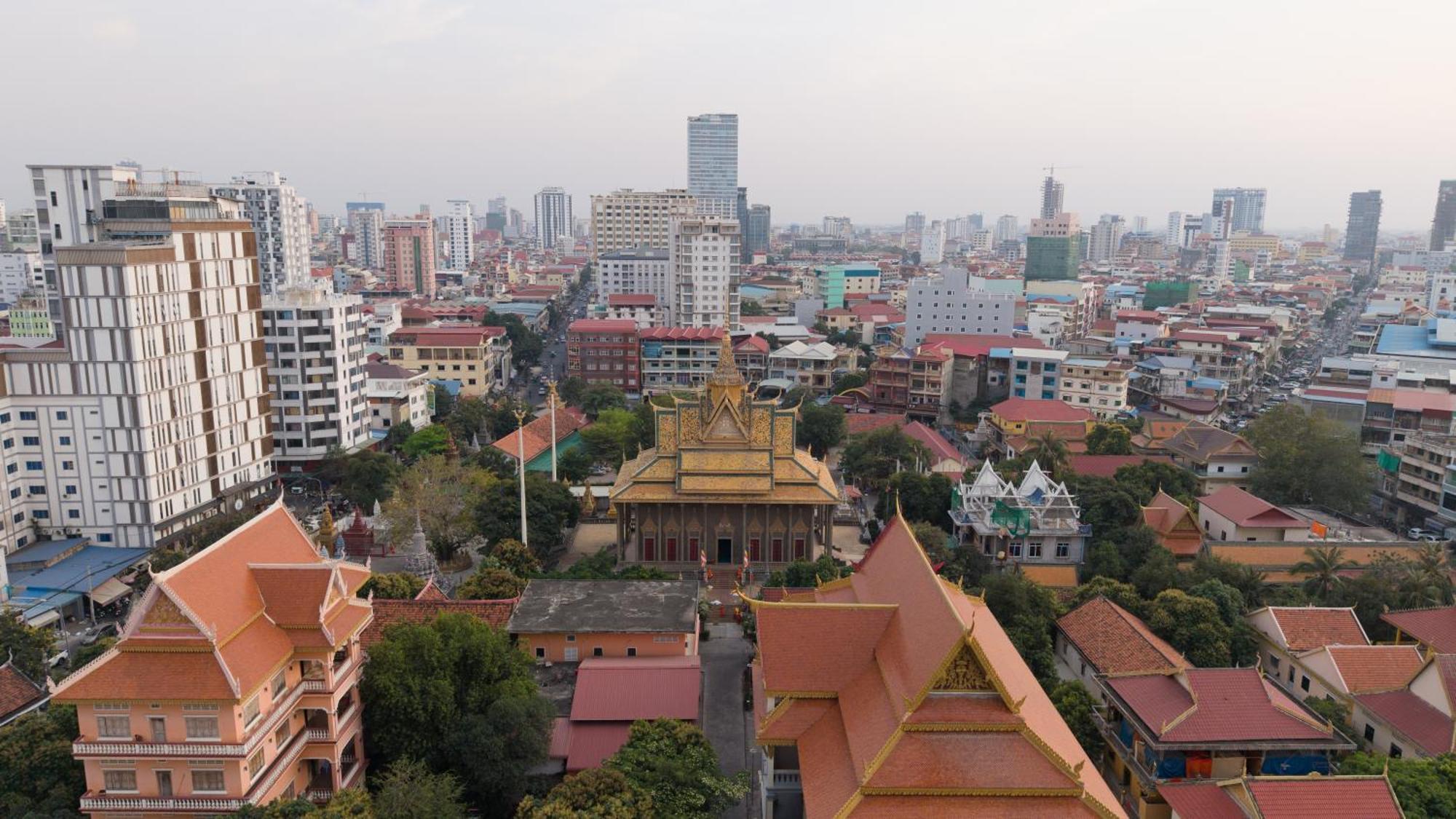 โรงแรมมาร์โค โปโล พนมเปญ ภายนอก รูปภาพ